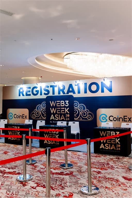 Web3 Week Asia 2024 speaker on stage