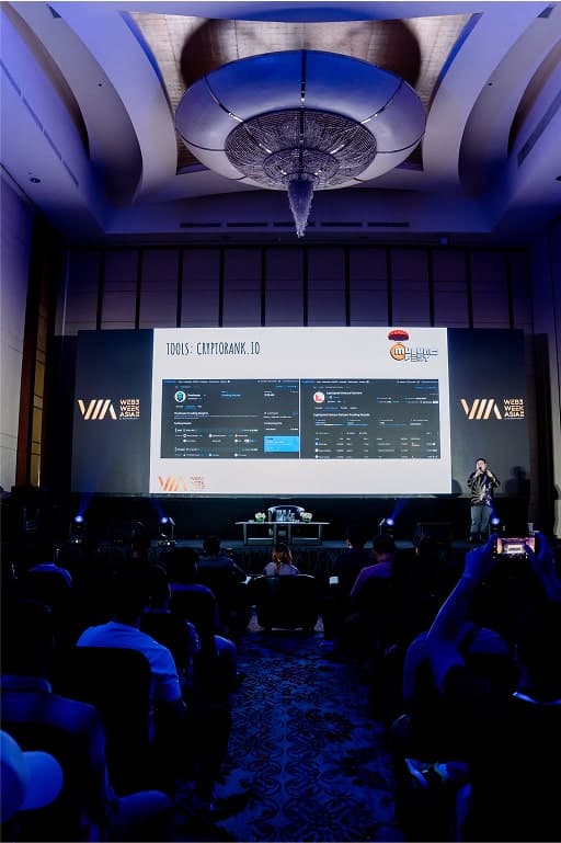 Web3 Week Asia 2024 registration area